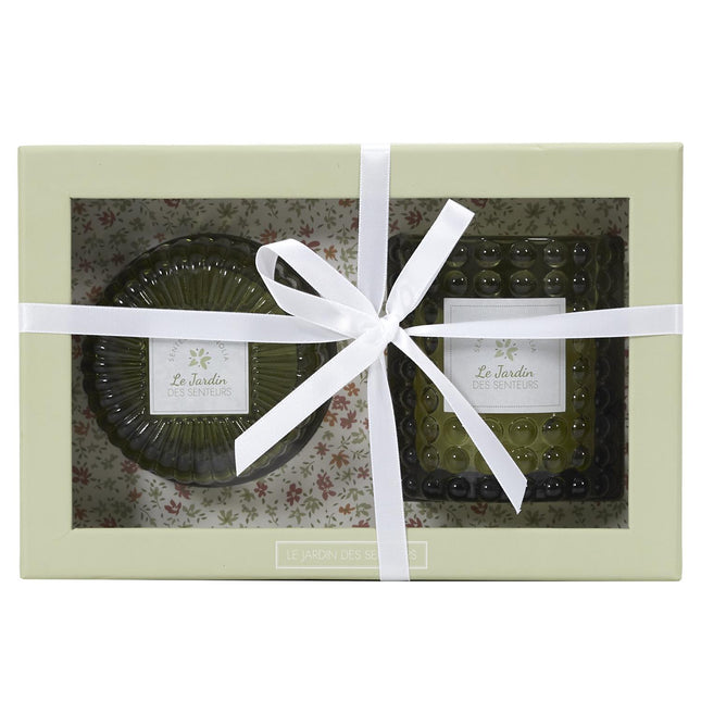 Aromātisko sveču komplekts dekoratīvā kastītē