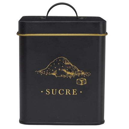 Melns, zelts metāla virtuves organizātors