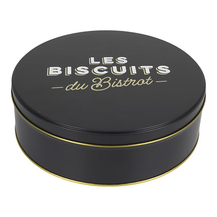 Metāla cepumu trauks “Les Biscuits du Bistrot”