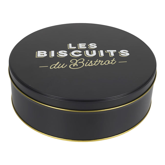 Metāla cepumu trauks “Les Biscuits du Bistrot”