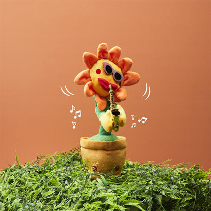 Dejojošā un dziedošā puķe bērniem – interaktīva rotaļlieta