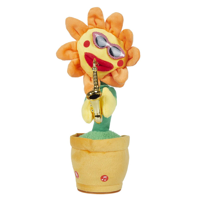 Dejojošā un dziedošā puķe bērniem – interaktīva rotaļlieta