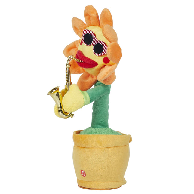 Dejojošā un dziedošā puķe bērniem – interaktīva rotaļlieta