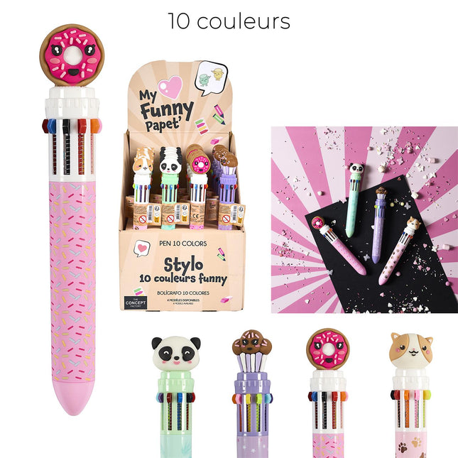 Kawaii pildspalva – 10 krāsas