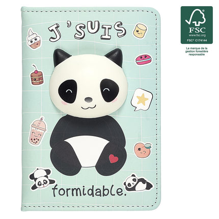 Kawaii piezīmju grāmata ar 3D vāku