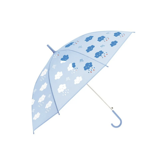 Bērnu lietussargs ar krāsu maiņu “Mākonīši”
