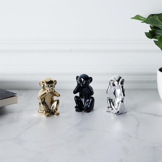 Dekoratīva pērtiķa figūra