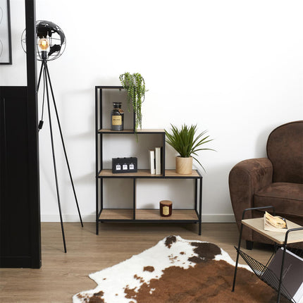 Metāla kāpņu plaukts H112cm