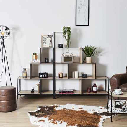 Metāla kāpņu plaukts H112cm