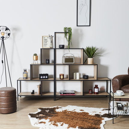 Metāla kāpņu plaukts H146cm