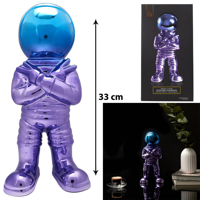 DEKORATĪVA FIGŪRA ASTRONAUTS H33CM