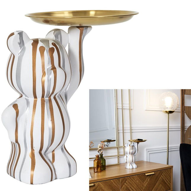 Dekoratīva figūra-Lācis ar paplāti