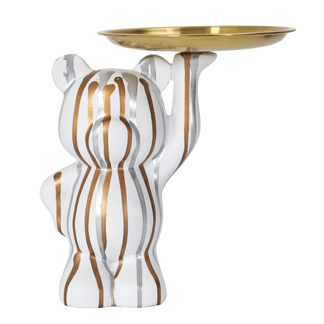 Dekoratīva figūra-Lācis ar paplāti