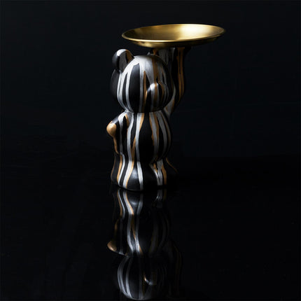 Dekoratīva figūra-Lācis ar paplāti