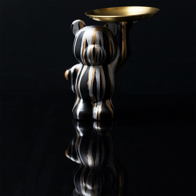 Dekoratīva figūra-Lācis ar paplāti