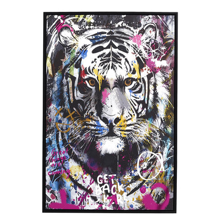 Sienas glezna – Tīģeris