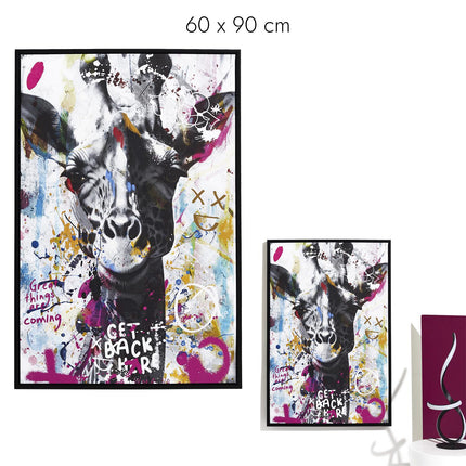 Dekoratīva sienas glezna – Žirafe