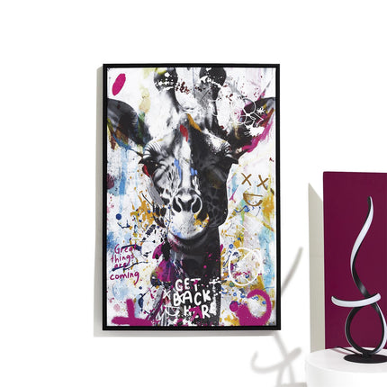 Dekoratīva sienas glezna – Žirafe