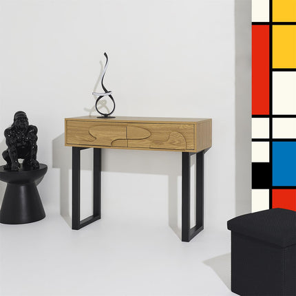 Konsoles galds ar atvilktnēm