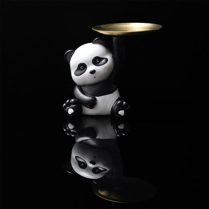 Panda figūra ar paplāti