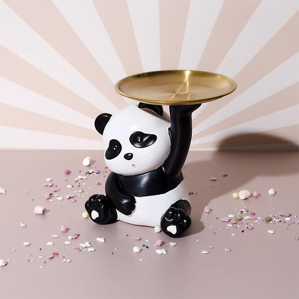 Panda figūra ar paplāti