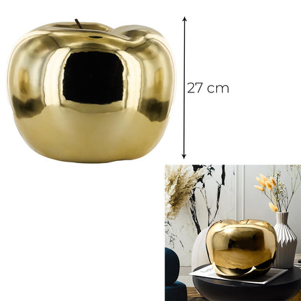 Dekoratīvs zelta ābols