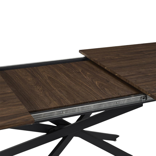 Izvelkams pusdienu galds  ar metāla kājām