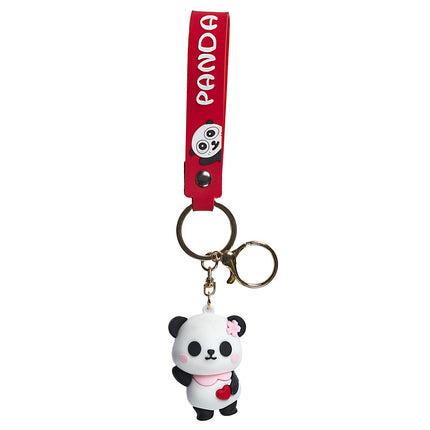 Kawaii Panda atslēgu piekariņš