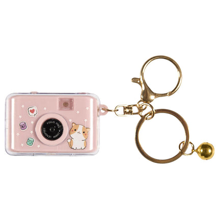 Kawaii fotoaparātiņa piekariņš ar gaismas un skaņas efektu