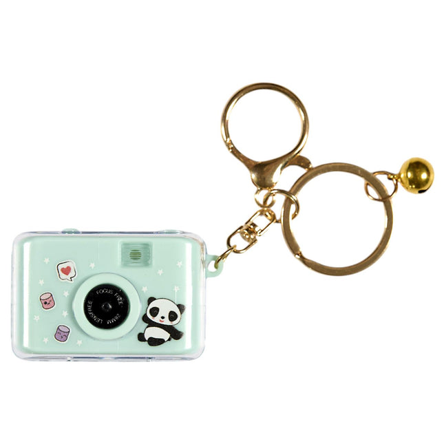 Kawaii fotoaparātiņa piekariņš ar gaismas un skaņas efektu