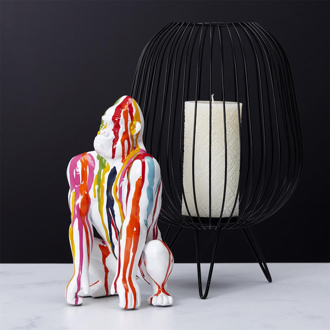 Dekoratīvā figūra “Krāsainais Gorilla” 24cm