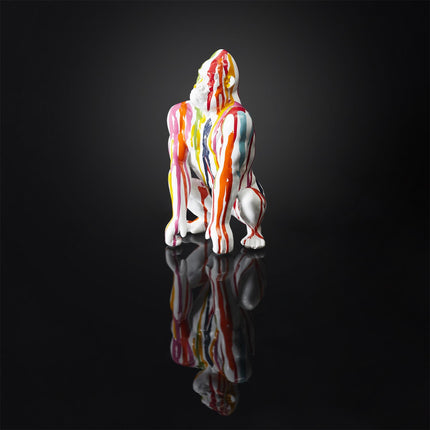 Dekoratīvā figūra “Krāsainais Gorilla” 24cm