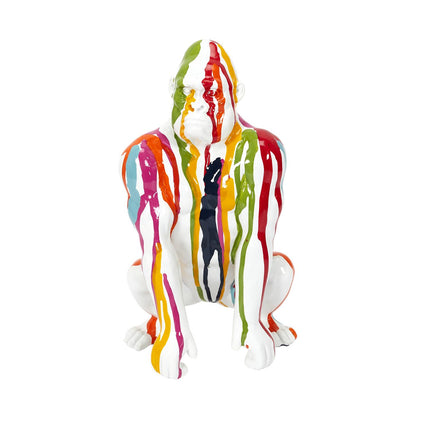 Dekoratīvā figūra “Krāsainais Gorilla” 24cm
