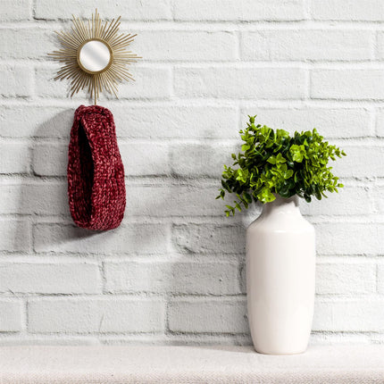 Metāla sienas dekors ar spoguli un āķi