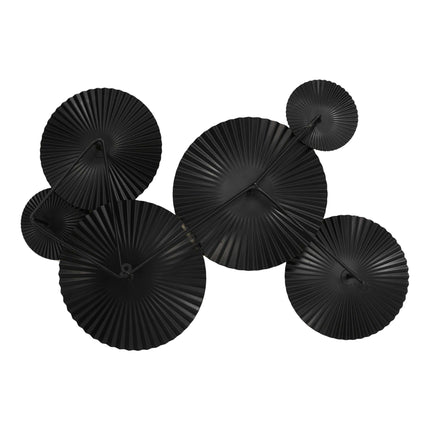 Zelta sienas dekors no metāla