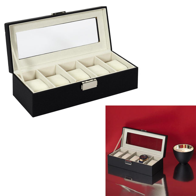 Pulksteņu un aproču glabāšanas kastīte