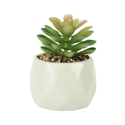 Mākslīgais sukulents dekoratīvā podiņā