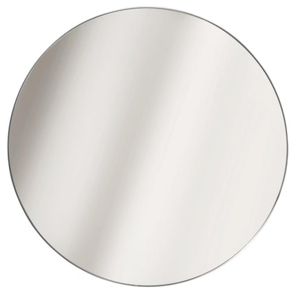 Apaļš sienas spogulis 55 cm – Metāla melns / sudraba / zelta rāmis