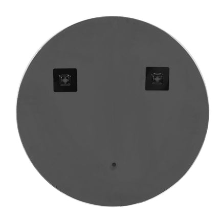 Apaļš sienas spogulis 55 cm – Metāla melns / sudraba / zelta rāmis
