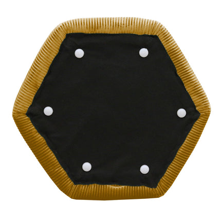 Pufs- zeltaini dzeltens