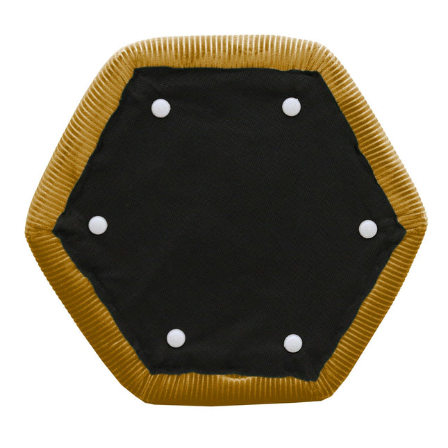 Pufs- zeltaini dzeltens