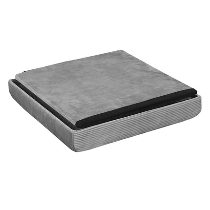 Velvet salokāms uzglabāšanas pufs