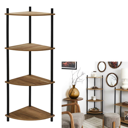 Stūra plaukts ar 4 līmeņiem