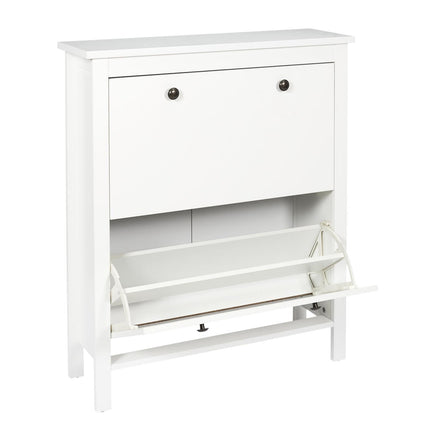 ELISABETH– koka apavu skapis ar metāla rokturiem