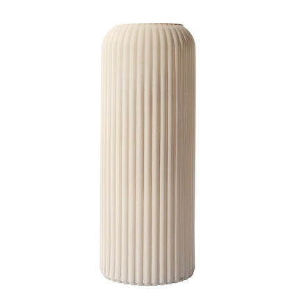 Tonēta stikla vāze ar reljefu – 26 cm (4 veidi)