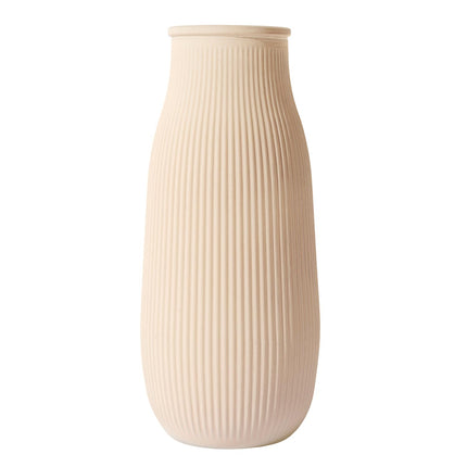 Tonēta stikla vāze ar reljefu – 26 cm (4 veidi)