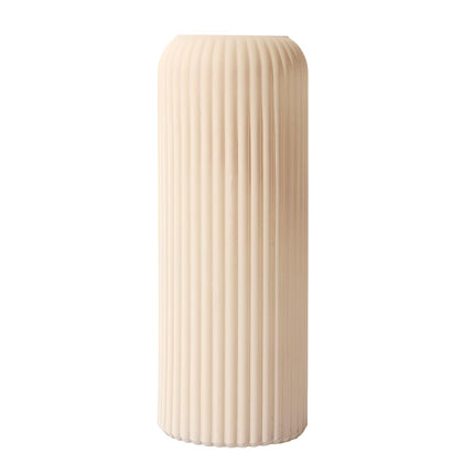 Tonēta stikla vāze ar reljefu – 26 cm (4 veidi)