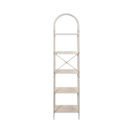 Terra Nova 5 līmeņu arkas formas plaukts, bēšs, H163 cm