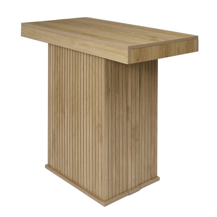 Izvelkamais konsoles galds “Klaus” 90–235 cm – koka dizains (MDF)