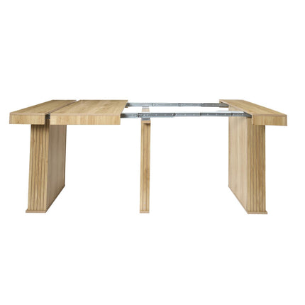 Izvelkamais konsoles galds “Klaus” 90–235 cm – koka dizains (MDF)